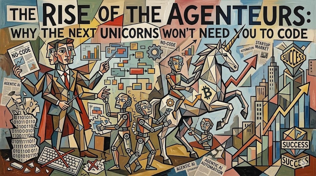 The Rise of the Agenteurs: Why the Next Unicorns Won't Need You to Code